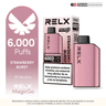 RELX DM6000 - 5% / Strawberry Kiwi