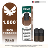 RELX Pod (Algodón) - 5% / Tabaco Rich / Paquete de 2 pods